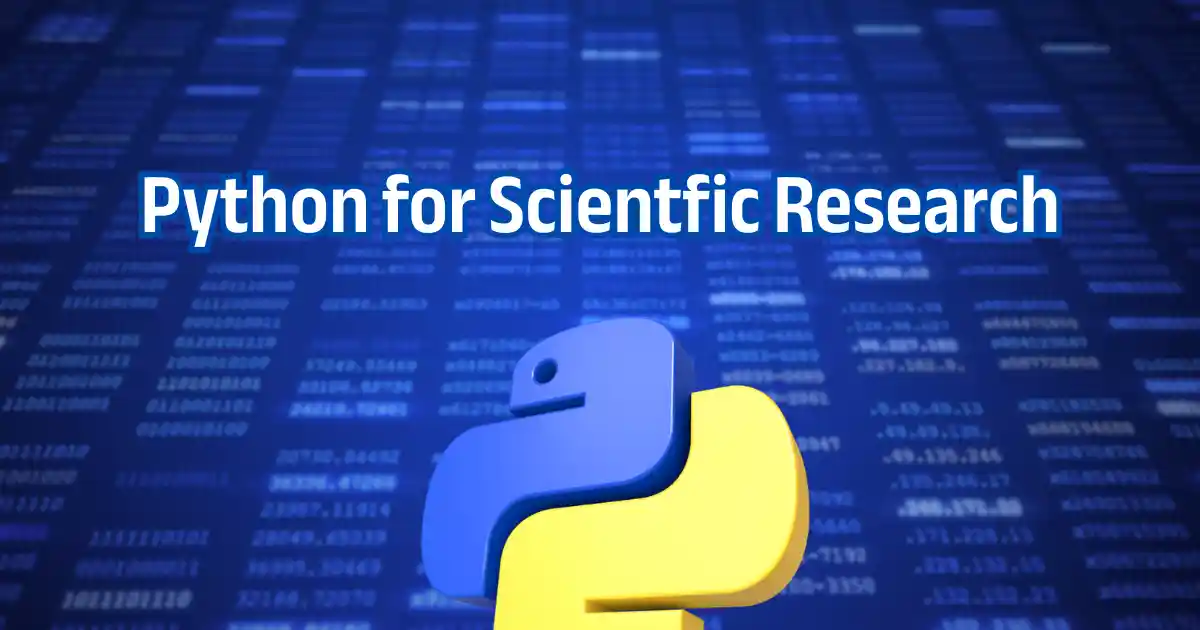 Python for Scientific Research